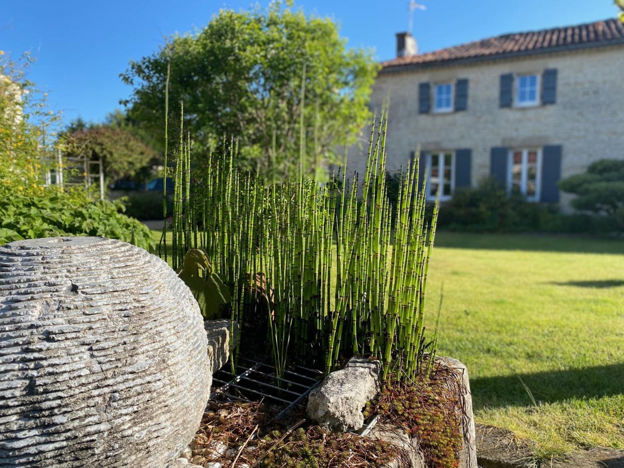 Aux Agapanthes, Chambres D'Hotes Charentaises De Charme Avec Piscine Aumagne Buitenkant foto